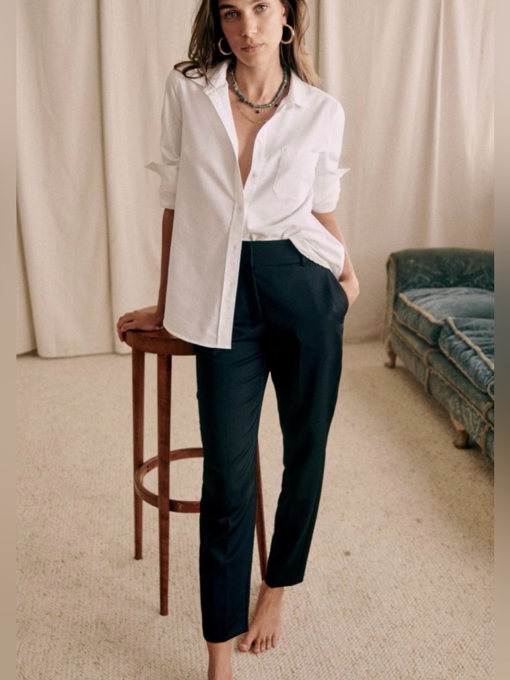 Sézane tomboy shirt